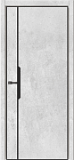 ПГ Vinyl PRO Графика-4 700 бетон светлый (композит кромка4 П-образная черная) 