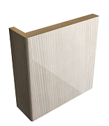 Наличник плоский телескопический Глянец 24х70х2150 мокко