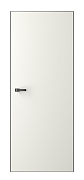 Полотно скрытое Тип 1-2 с порогом Эмаль 600 латте СХЕМА ПС-2 (защелка магнитная) 